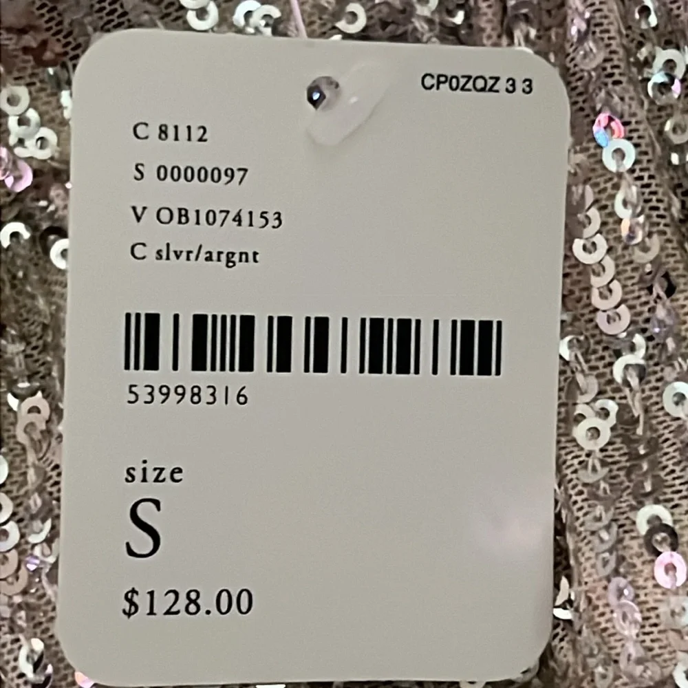 Free People Gold Sequin Blouse - Picture 9 of 10